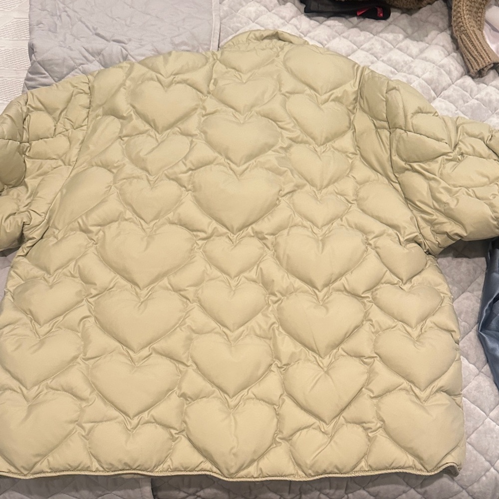 Sandro Beige Quilted Jacket - Picture 5 of 7